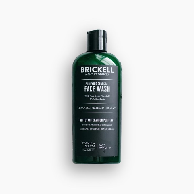 Brickell Purifying Face Wash for Black Men