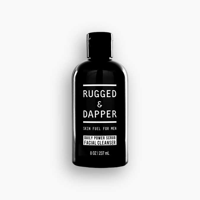 Rugged & Dapper Daily Power Scrub Face Wash for Black Men