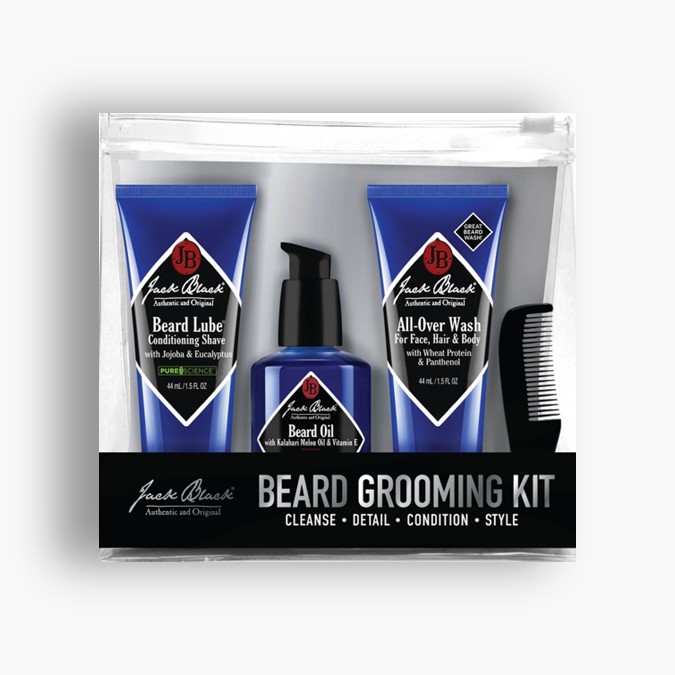 Jack Black Beard Grooming Kit for Black Men